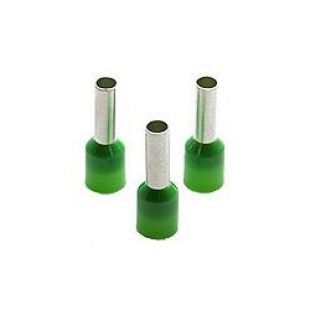 6.0mm Insulated Cord End Ferrule Green (French) Pack Of 100